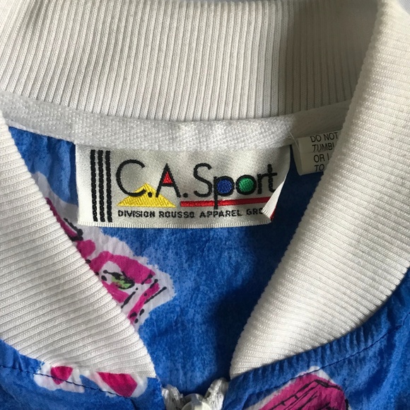 Vintage C.A. Sport Womens Windbreaker Light Jacket - Picture 3 of 4